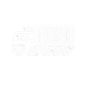 DALL E 2024 06 20 22.47.00 A white icon representing cargo transportation. The icon features a stylized image of a truck carrying a container with clean and simple lines. The t removebg preview