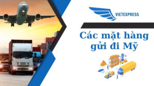 Các mặt hàng gửi đi Mỹ