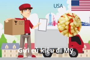 Dịch vụ gửi củ kiệu đi Mỹ cùng với VietExpress