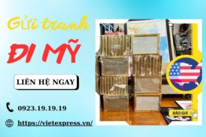 Gửi tranh đi Mỹ cùng với VietExpress