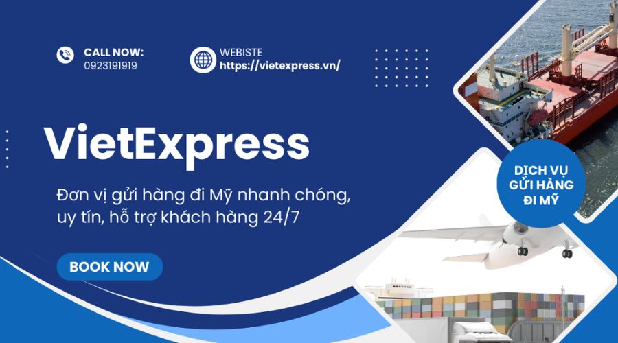 VietExpress đảm bảo hàng hóa của bạn được gửi đi Mỹ nhanh chóng và an toàn