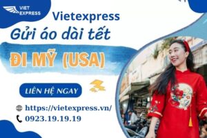 Gửi áo dài đi Mỹ tại Vietexpress